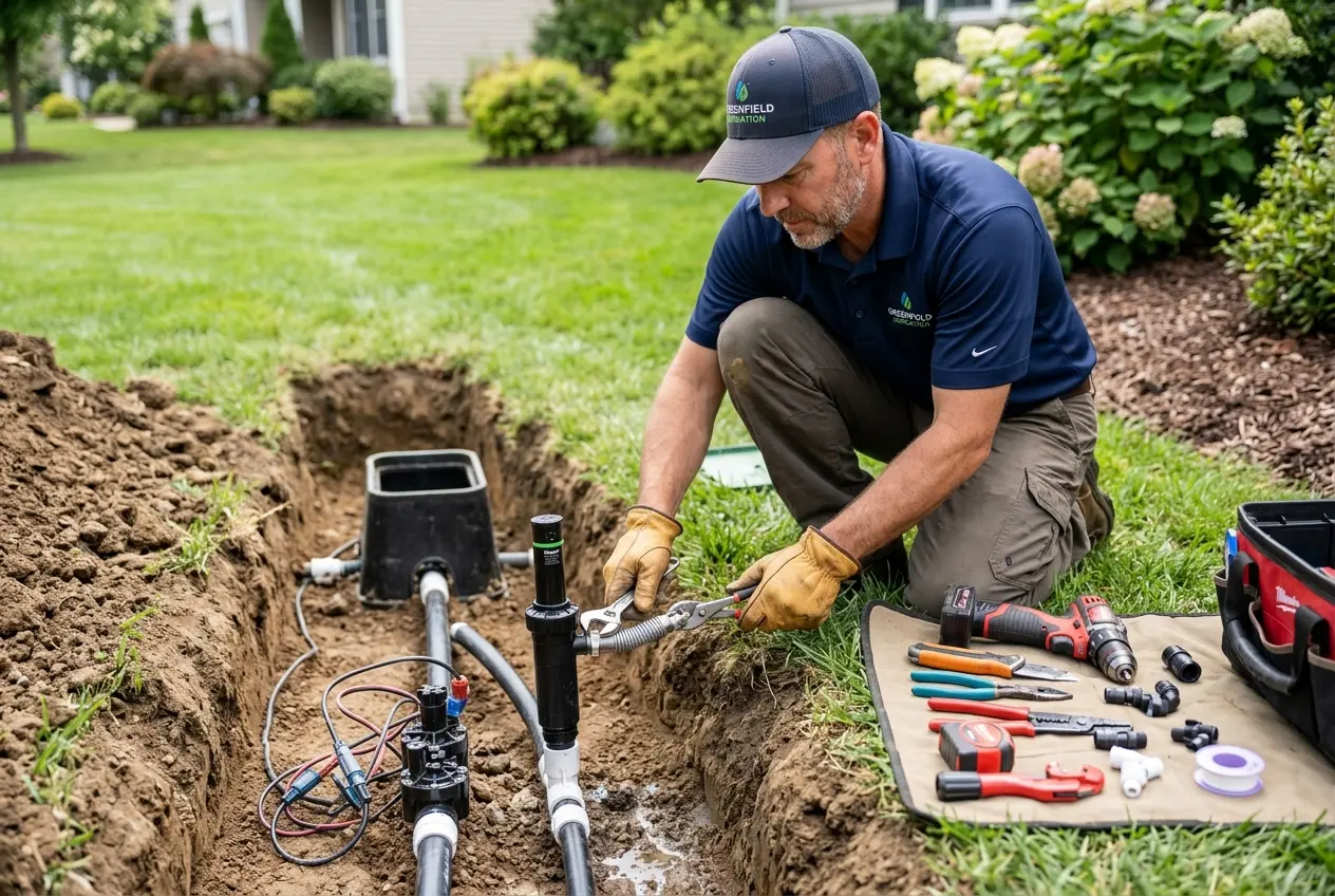 Sprinkler System Repair
